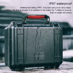 PGYTECH P-16A-037 Tragbare Sicherheitsbox Wasserdichte und feuchtigkeitsbeständige Aufbewahrungstasche für DJI Mavic Air 2 – Bild 6