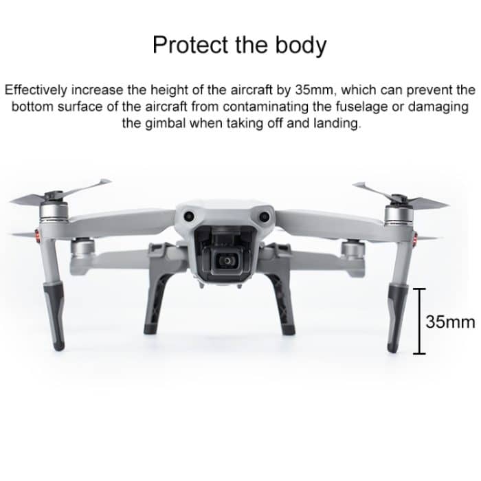 PGYTECH P-16A-042 Zubehör Combo Propellerblatthalter Fahrwerksfilter Schürze Plattenhalterung Aet für DJI Mavic Air 2 – Bild 4