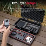 For DJI Osmo 360 STARTRC Waterproof EVA ABS Dual-layer Suitcase Storage Box, For DJI Osmo 360 – Bild 15