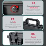 For DJI Osmo 360 STARTRC Waterproof EVA ABS Dual-layer Suitcase Storage Box, For DJI Osmo 360 – Bild 17