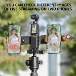 Für DJI OSMO Pocket 3 Sunnylife ZJ756 Erweiterter Dual-Telefonklemmenhalter, OP3-ZJ756 – Bild 5
