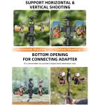 Für DJI OSMO Pocket 3 Sunnylife ZJ756 Erweiterter Dual-Telefonklemmenhalter, OP3-ZJ756 – Bild 7