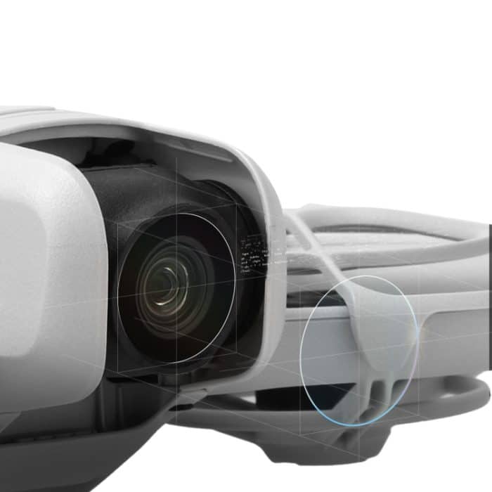 DOP8642T.jpg Für DJI Neo Sunnylife 2 Stück Drohnenlinsenfolie aus gehärtetem Glas – Bild 1