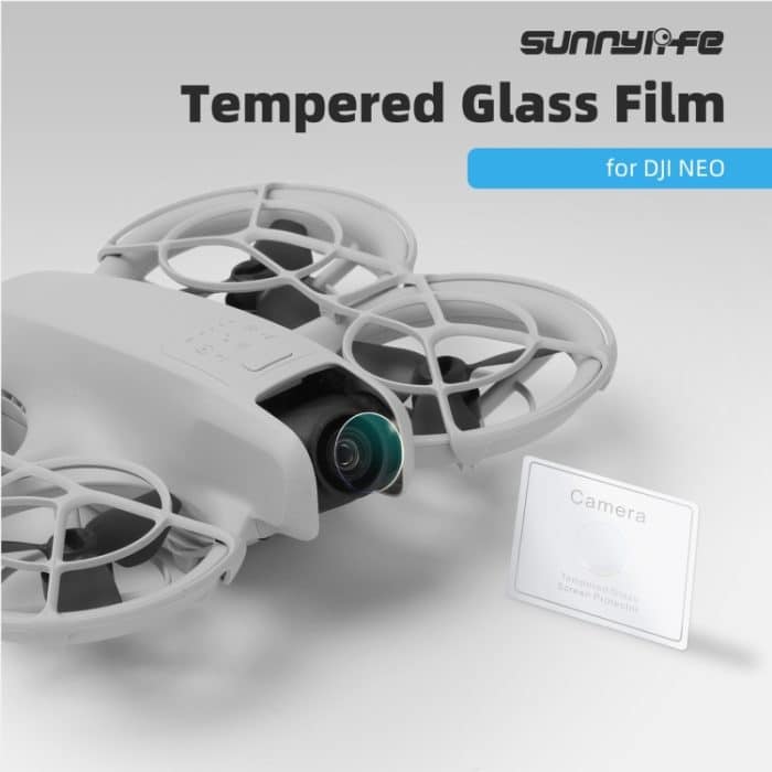 Für DJI Neo Sunnylife 2 Stück Drohnenlinsenfolie aus gehärtetem Glas – Bild 2