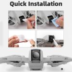 Für DJI Neo Sunnylife 2 Stück Drohnenlinsenfolie aus gehärtetem Glas – Bild 7