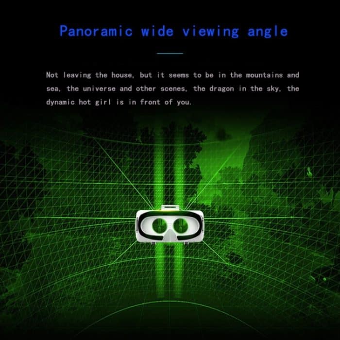 VR SHINECON G06EB Virtual Reality 3D-Videobrille, geeignet für 4,7 Zoll - 6,1 Zoll Smartphones mit HiFi-Headset, G06EB – Bild 12