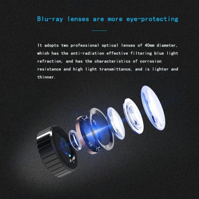 VR SHINECON G06EB Virtual Reality 3D-Videobrille, geeignet für 4,7 Zoll - 6,1 Zoll Smartphones mit HiFi-Headset, G06EB – Bild 14