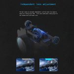 VR SHINECON G06EB Virtual Reality 3D-Videobrille, geeignet für 4,7 Zoll - 6,1 Zoll Smartphones mit HiFi-Headset, G06EB – Bild 16