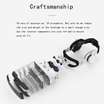 VR SHINECON G06EB Virtual Reality 3D-Videobrille, geeignet für 4,7 Zoll - 6,1 Zoll Smartphones mit HiFi-Headset, G06EB – Bild 5