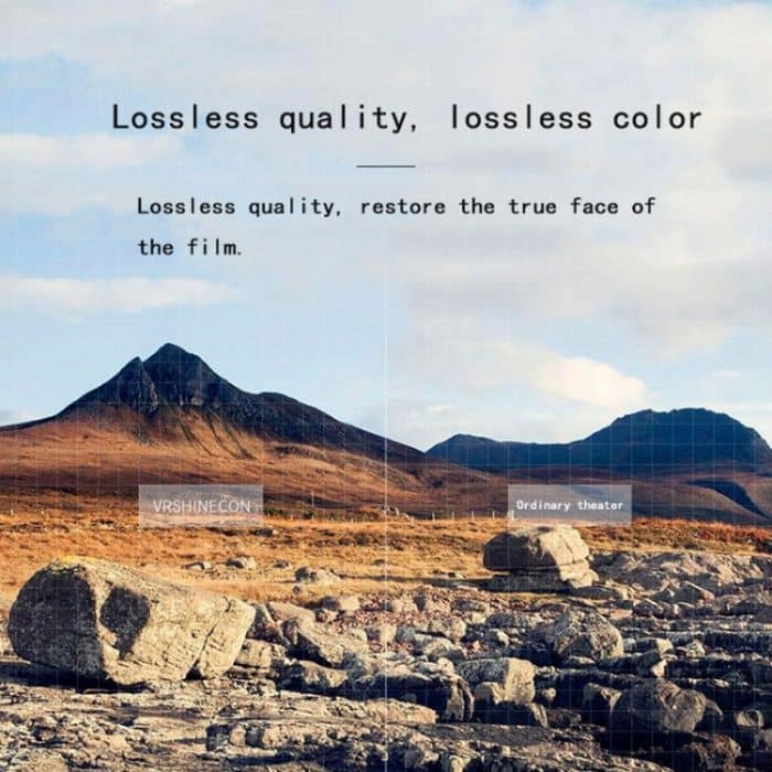 VR SHINECON G06EB Virtual Reality 3D-Videobrille, geeignet für 4,7 Zoll - 6,1 Zoll Smartphones mit HiFi-Headset, G06EB – Bild 8