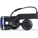 VR SHINECON G04E Virtual Reality 3D-Videobrille, geeignet für 3,5 Zoll - 6,0 Zoll Smartphones mit HiFi-Headset – Bild 3
