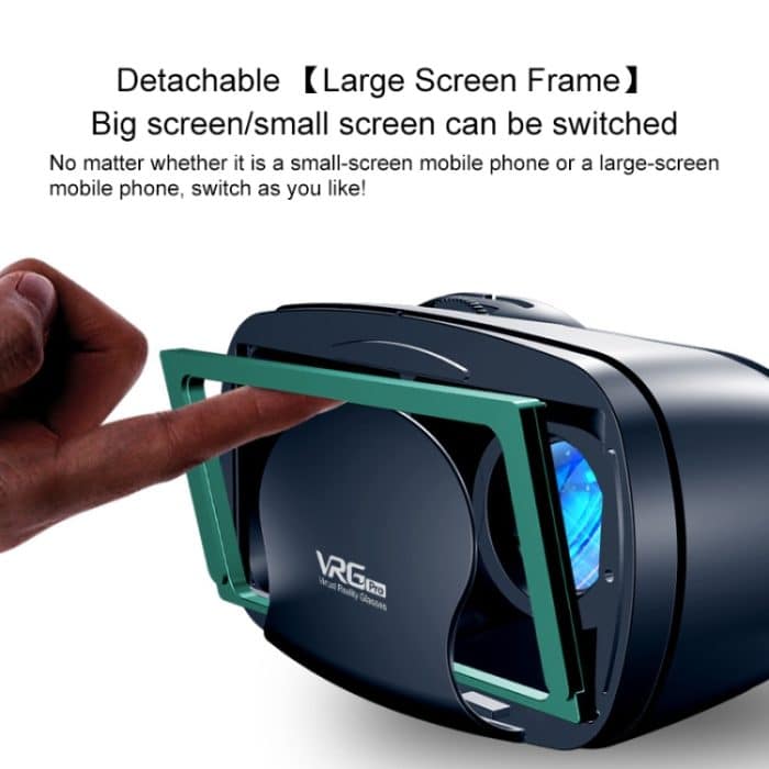 VRG Pro Audio-Video-Version Blue Coated-Objektive All-in-One-Handy 3D VR-Brille – Bild 5