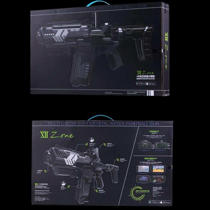 XiiZone AR-587 Mehrfarbige Wasserpistole aus weichem Kristall Bluetooth AR Shooting Game Gun – Bild 9