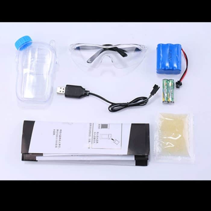 XiiZone AR-587 Mehrfarbige Wasserpistole aus weichem Kristall Bluetooth AR Shooting Game Gun – Bild 10