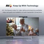 MECOOL KA2 Videoanrufe auf dem Fernseher, Android 10.0 Smart-TV-Box mit Fernbedienung, Amlogic S905X4 Quad Core Cortex A35, 2 GB + 16 GB, Dualband/Ethernet/Kamera, KA2 2GB+16GB – Bild 5