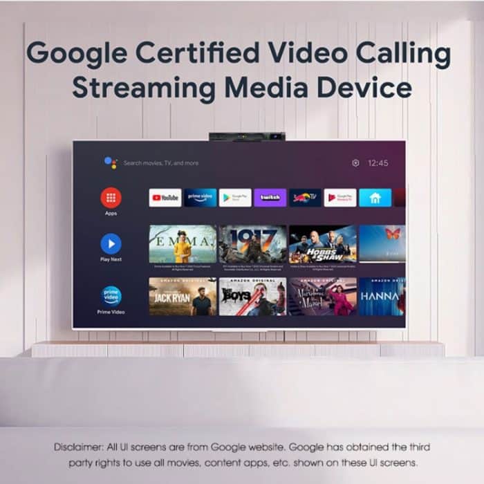 MECOOL KA2 Videoanrufe auf dem Fernseher, Android 10.0 Smart-TV-Box mit Fernbedienung, Amlogic S905X4 Quad Core Cortex A35, 4 GB + 64 GB, Dualband/Ethernet/Kamera, KA2 4GB+64GB – Bild 3