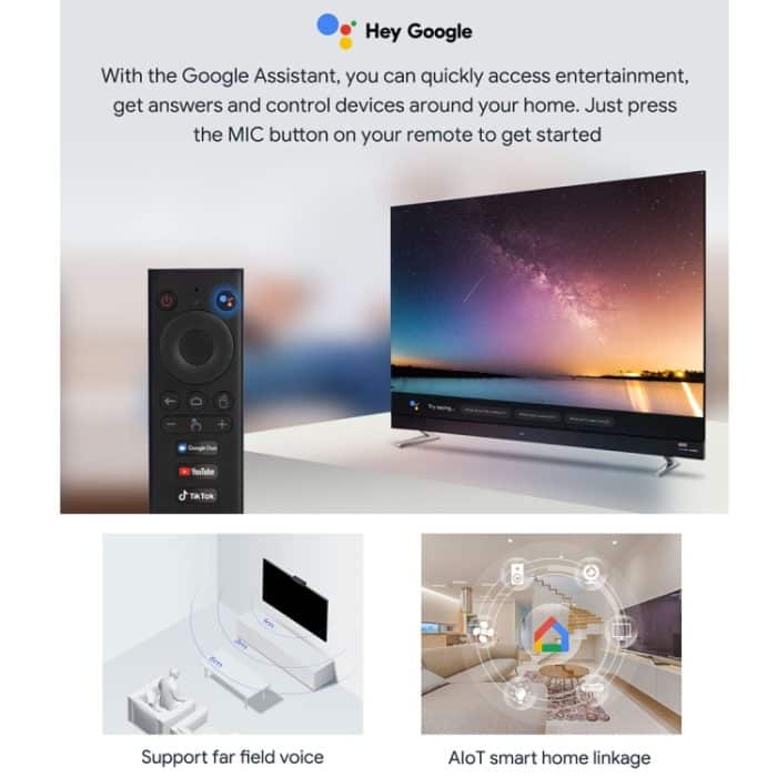 MECOOL KA2 Videoanrufe auf dem Fernseher, Android 10.0 Smart-TV-Box mit Fernbedienung, Amlogic S905X4 Quad Core Cortex A35, 4 GB + 64 GB, Dualband/Ethernet/Kamera, KA2 4GB+64GB – Bild 4