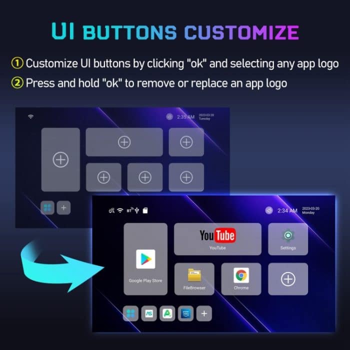 H96 Max 8K Ultra HD Smart TV Box Android 13.0 Media Player mit Fernbedienung, RK3528 Quad-Core, 4 GB + 32 GB, 4GB+32GB – Bild 12