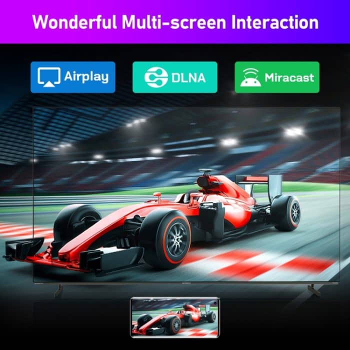 H96 Max 8K Ultra HD Smart TV Box Android 13.0 Media Player mit Fernbedienung, RK3528 Quad-Core, 4GB+64GB, 4GB+64GB – Bild 9