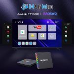 H96 Max W2 4K Ultra HD Android 11.0 Smart-TV-Box mit Fernbedienung, Amlogic S905W2 Quad-Core, 4 GB + 32 GB, 4GB+32GB – Bild 2