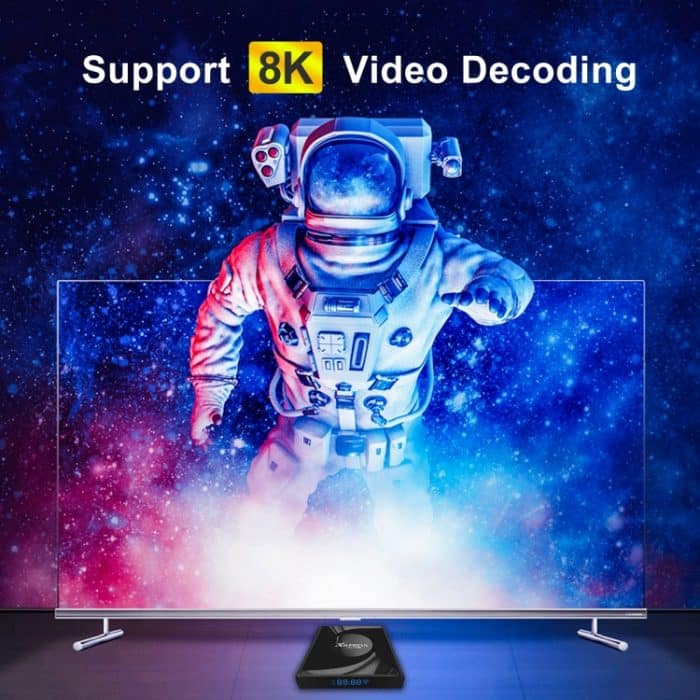 X88 Pro 13 Android 13.0 Smart-TV-Box mit Fernbedienung, RK3528 Quad-Core, 4G+64GB, 4G+64GB – Bild 5