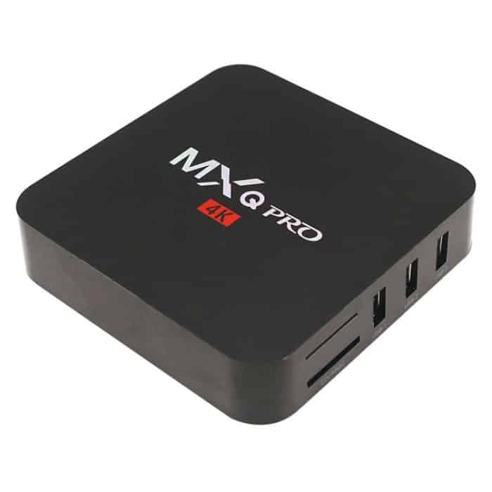 MXQ PROi 1080P 4K HD-Smart-TV-Box mit Fernbedienung, Android 7.1 S905W Quad-Core-Cortex-A53 Bis zu 2 GHz, RAM: 2 GB, ROM: 16 GB, WiFi-Unterstützung – Bild 2