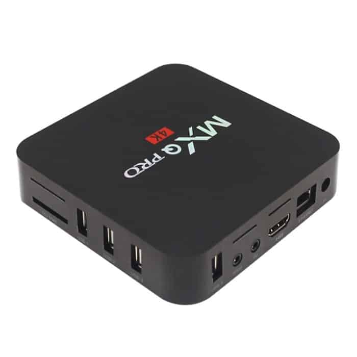 MXQ PROi 1080P 4K HD-Smart-TV-Box mit Fernbedienung, Android 7.1 S905W Quad-Core-Cortex-A53 Bis zu 2 GHz, RAM: 2 GB, ROM: 16 GB, WiFi-Unterstützung – Bild 3