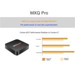 MXQ PROi 1080P 4K HD-Smart-TV-Box mit Fernbedienung, Android 7.1 S905W Quad-Core-Cortex-A53 Bis zu 2 GHz, RAM: 2 GB, ROM: 16 GB, WiFi-Unterstützung – Bild 7