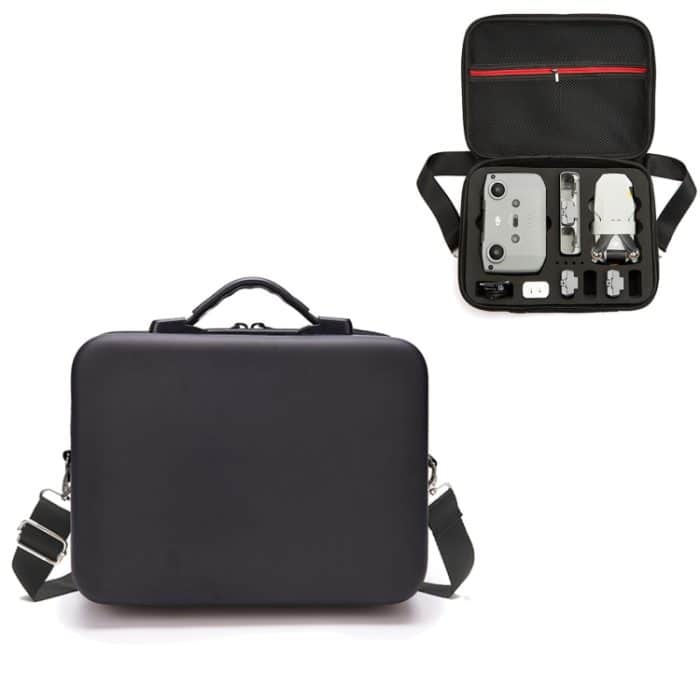 EDA001006501A.jpg LS4456 Tragbare Drohne PU Schulter Aufbewahrungstasche Handtasche für DJI Mavic Mini 2, Black + Black Liner, Black + Red Liner – Bild 1