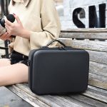 LS4456 Tragbare Drohne PU Schulter Aufbewahrungstasche Handtasche für DJI Mavic Mini 2, Black + Black Liner, Black + Red Liner – Bild 4