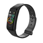 B1 0,96 Zoll Farbbildschirm IP67 wasserdichte Smartwatch, unterstützt Schlafüberwachung / Herzfrequenzüberwachung / Blutdrucküberwachung