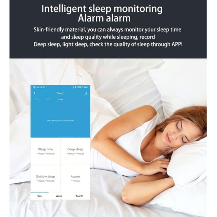 B1 0,96 Zoll Farbbildschirm IP67 wasserdichte Smartwatch, unterstützt Schlafüberwachung / Herzfrequenzüberwachung / Blutdrucküberwachung – Bild 7