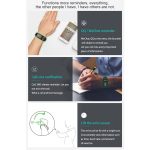 B1 0,96 Zoll Farbbildschirm IP67 wasserdichte Smartwatch, unterstützt Schlafüberwachung / Herzfrequenzüberwachung / Blutdrucküberwachung – Bild 9