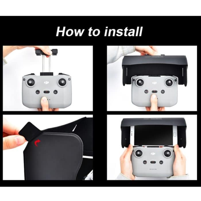 STARTRC 1108859 Spezielle faltbare ferngesteuerte magnetische Sonnenschutz-Antireflexplatte für DJI Mini 2 / Mavic Air 2, For DJI Mini 2 / Mavic Air 2 – Bild 14