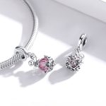 S925 Sterling Silber Parfüm Flasche Anhänger DIY Armband Halskette Zubehör – Bild 6