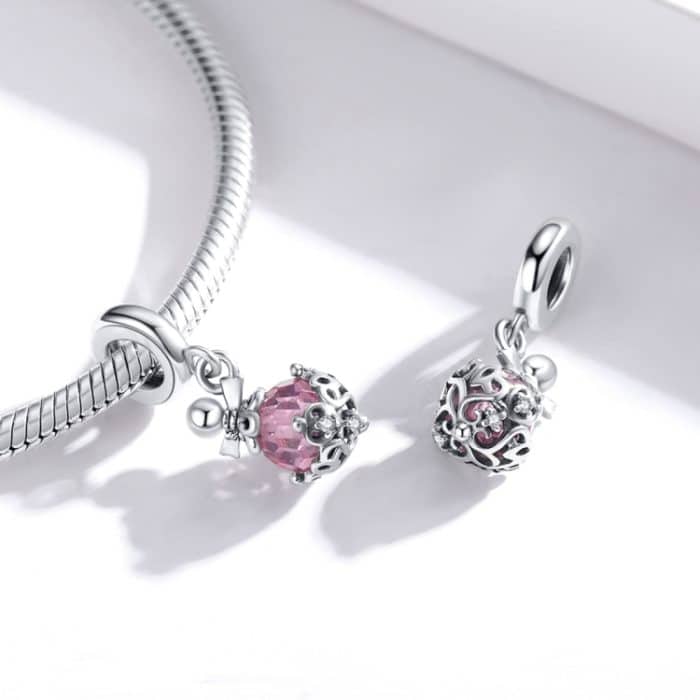 S925 Sterling Silber Parfüm Flasche Anhänger DIY Armband Halskette Zubehör – Bild 6