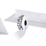 S925 Sterling Silber Shining Love Perlen DIY Armband Halskette Zubehör – Bild 2