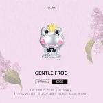 S925 Sterling Silber Gentle Frog Prince Perlen DIY Armband Halskette Zubehör – Bild 3