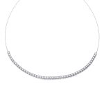 S925 Sterling Silber Simple Shine Clavicle Chain Frauen Nacklace Schmuck