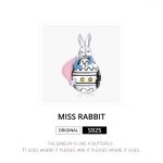 S925 Sterling Silber Bunny Girl Perlen DIY Armband Halskette Zubehör – Bild 3