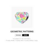 S925 Sterling Silber Herz Geometrie Perlen DIY Armband Halskette Zubehör – Bild 3