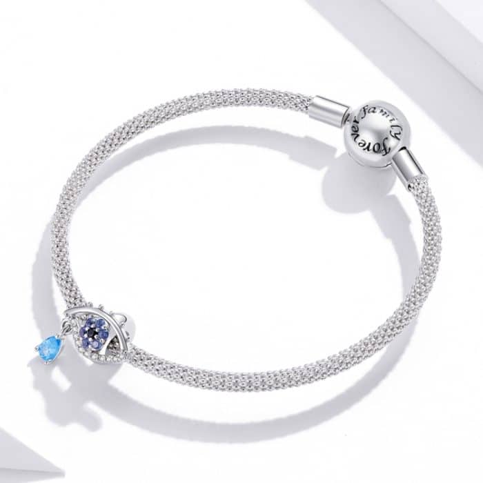 S925 Sterling Silber Mysterious Eye Beads DIY Armband Halskette Zubehör – Bild 7