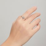 Offener Ring mit niedlicher Katze aus S925-Sterlingsilber für Damen – Bild 6
