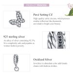 S925 Sterling Silber Schmetterling Mädchen Anhänger DIY Armband Halskette Zubehör – Bild 5