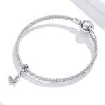 S925 Sterling Silber Schmetterling Mädchen Anhänger DIY Armband Halskette Zubehör – Bild 7