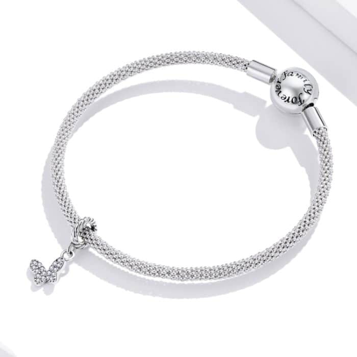 S925 Sterling Silber Schmetterling Mädchen Anhänger DIY Armband Halskette Zubehör – Bild 7