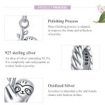 S925 Sterling Silber niedlichen kleinen Faultier Anhänger DIY Armband Halskette Zubehör – Bild 5