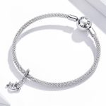 S925 Sterling Silber niedlichen kleinen Faultier Anhänger DIY Armband Halskette Zubehör – Bild 7
