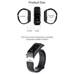 X4 1,14 Zoll HD-Bildschirm Bluetooth-Kopfhörer-Smart-Armband, unterstützt Schlafüberwachung/Körpertemperaturüberwachung/Herzfrequenzüberwachung – Bild 2