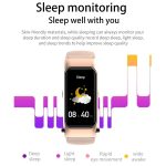 X4 1,14 Zoll HD-Bildschirm Bluetooth-Kopfhörer-Smart-Armband, unterstützt Schlafüberwachung/Körpertemperaturüberwachung/Herzfrequenzüberwachung – Bild 17